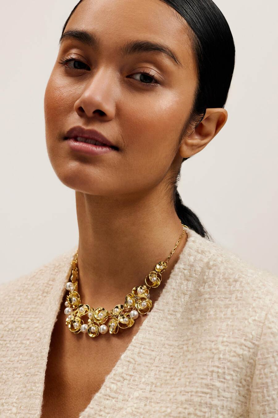 floressa - parelbloemketting