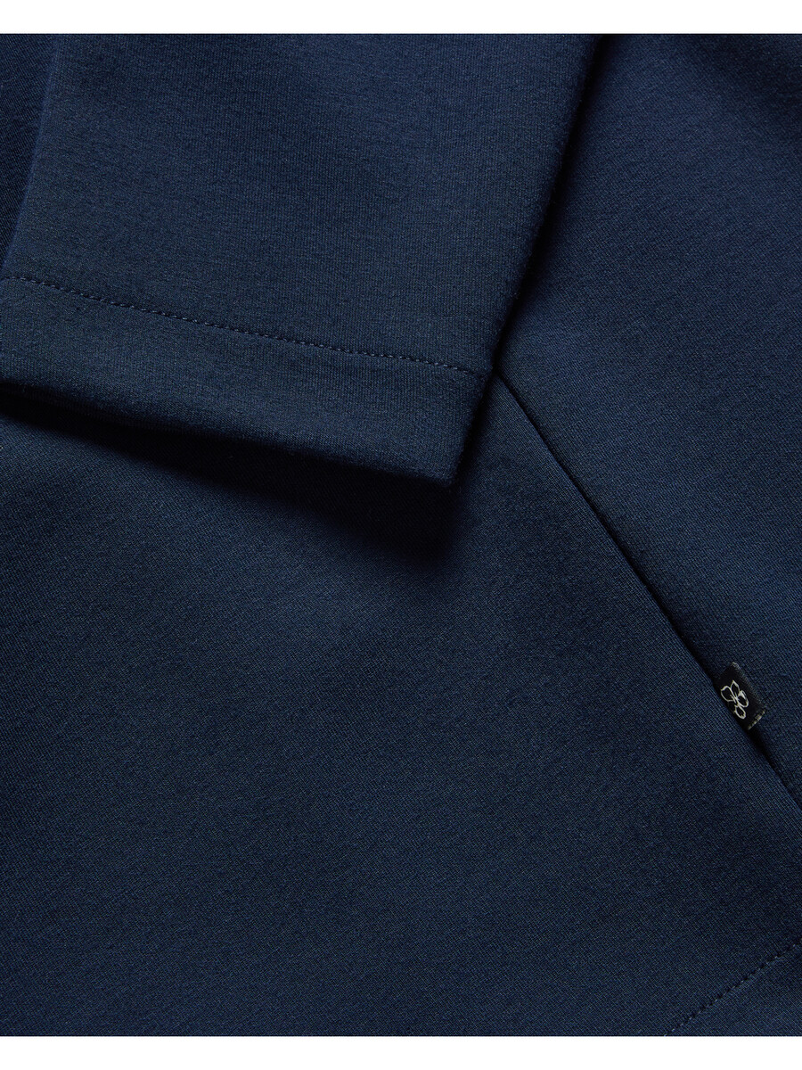 veller - longsleeve regular fit half zip