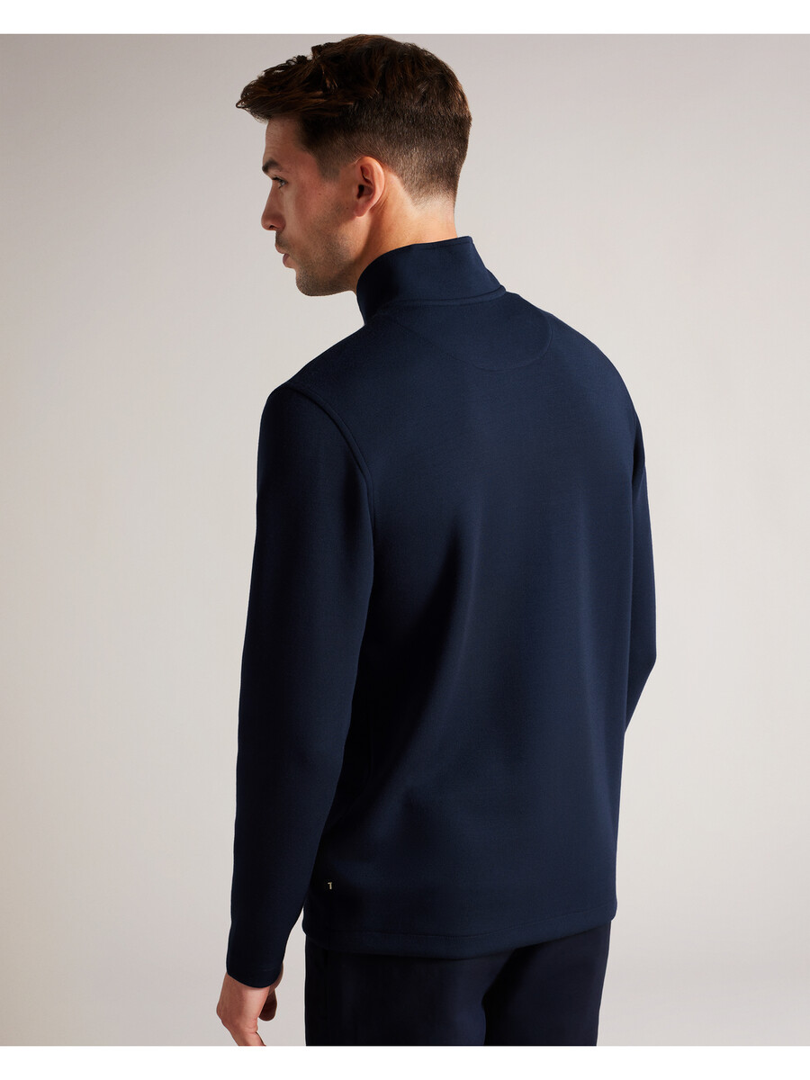veller - longsleeve regular fit half zip