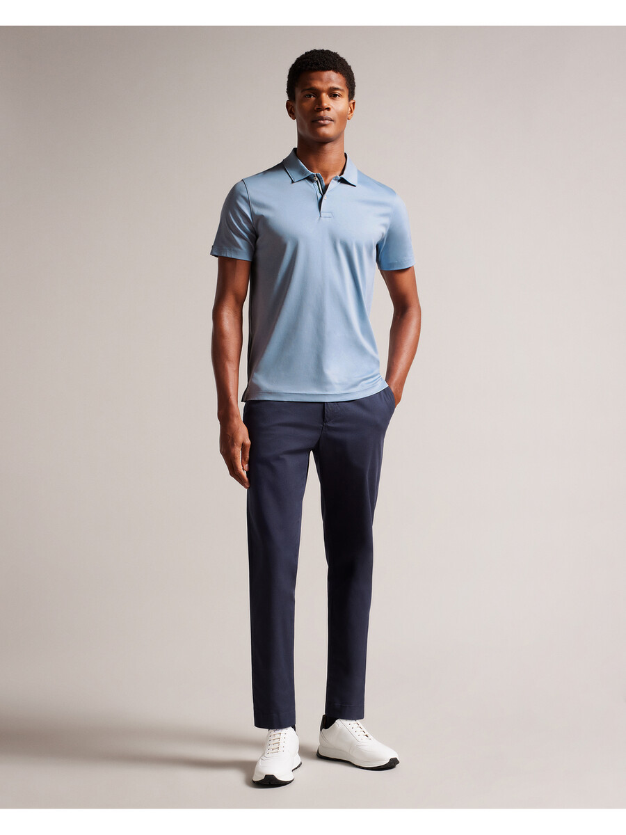 zeiter - slim-fit poloshirt van puur katoen